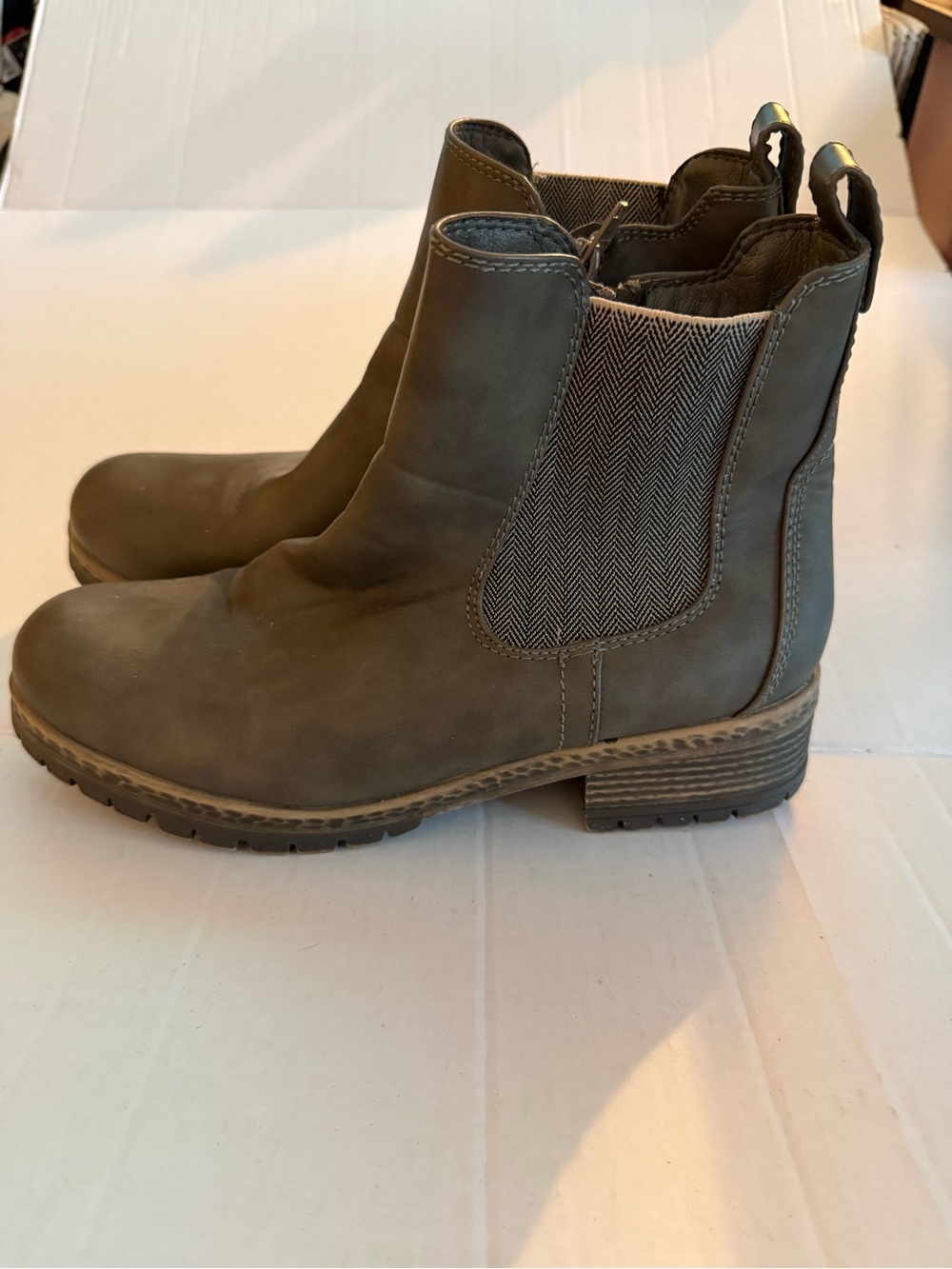 Maurices Brown Pull-On Chelsea Booties